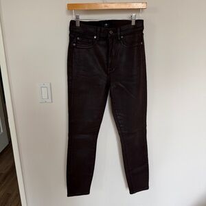 7 For All Mankind Faux Leather Pants